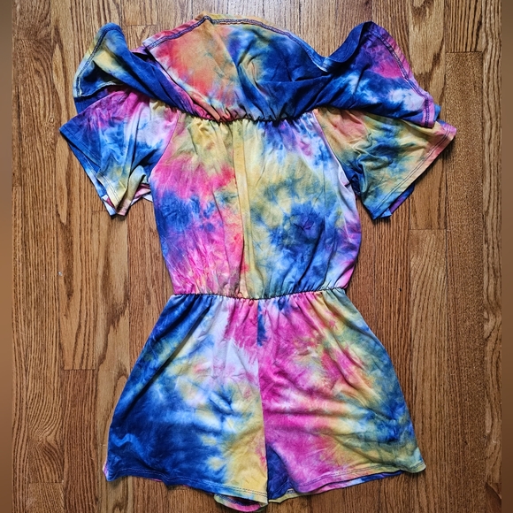 Tie-Dye Romper - Picture 2 of 3